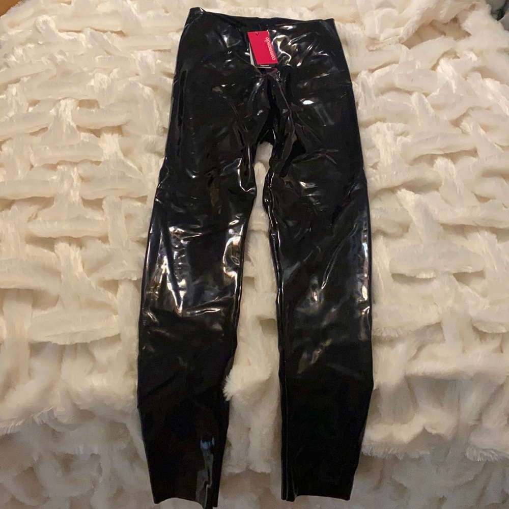 Commando patent leather pants